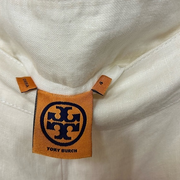 Tory Burch Wide Leg Linen Pants - Picture 3 of 5
